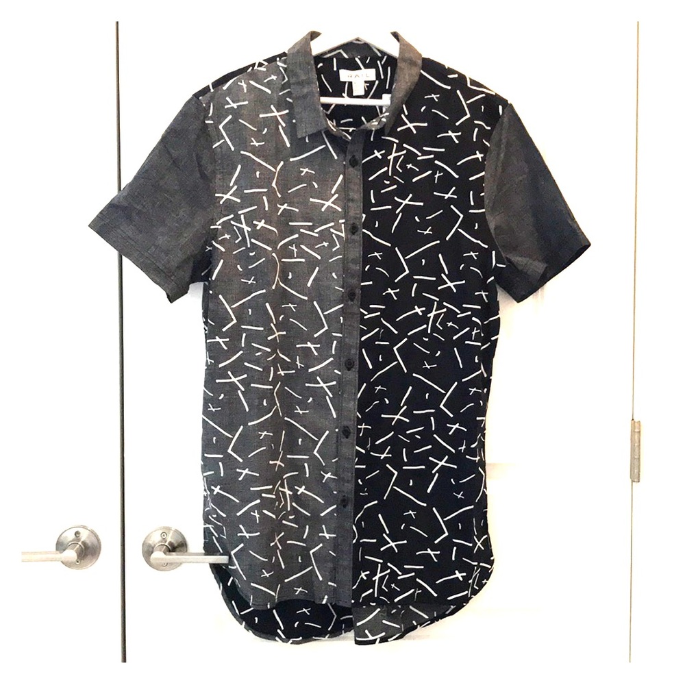 The Rail Button Down in Two Tone